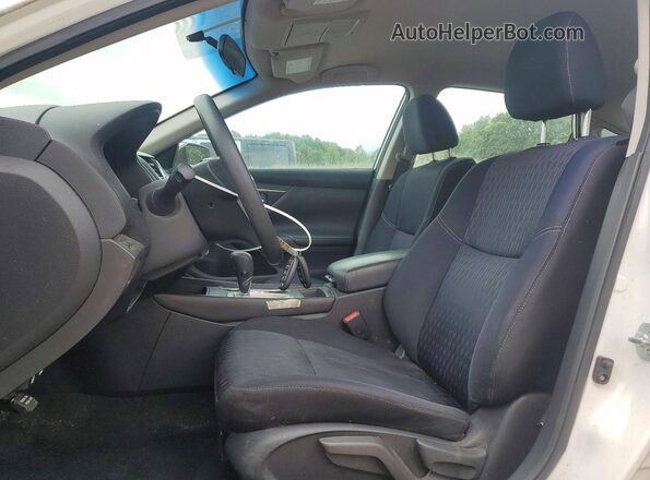 1N4AL3AP8HN338839 2017 NISSAN ALTIMA Белый Вид салона спереди