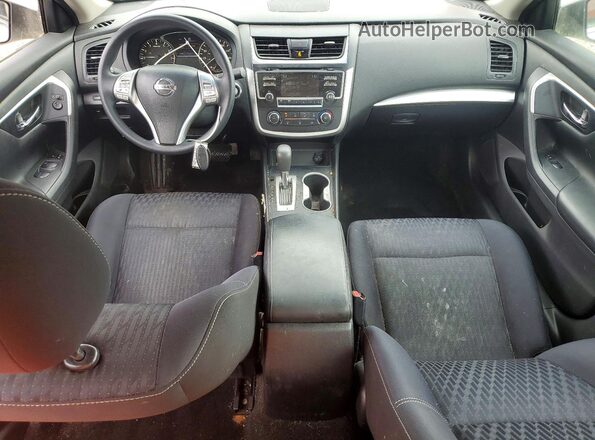 1N4AL3AP8HN338839 2017 NISSAN ALTIMA Белый Вид панели приборов