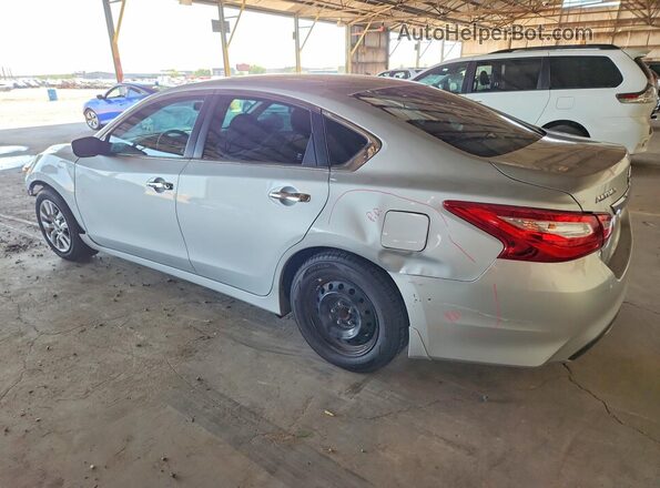 1N4AL3AP8HN345659 2017 NISSAN ALTIMA Серебряный Задняя левая четверть