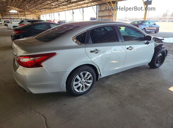 1N4AL3AP8HN345659 2017 NISSAN ALTIMA Серебряный Задняя правая четверть