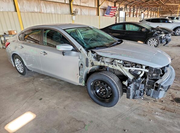 1N4AL3AP8HN345659 2017 NISSAN ALTIMA Серебряный Передняя правая четверть