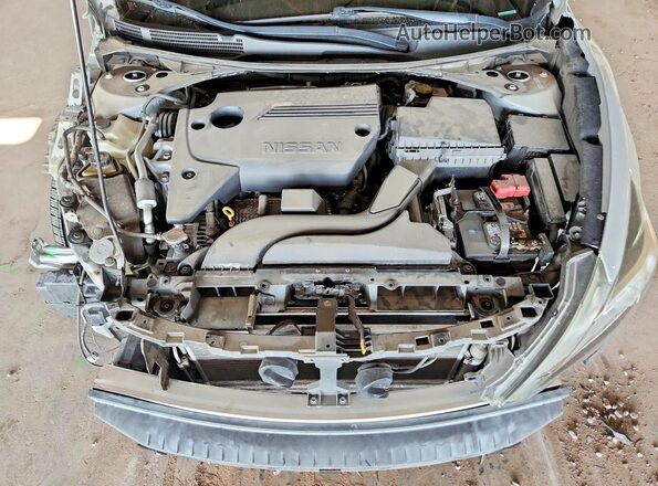 1N4AL3AP8HN345659 2017 NISSAN ALTIMA Серебряный Вид задней части салона