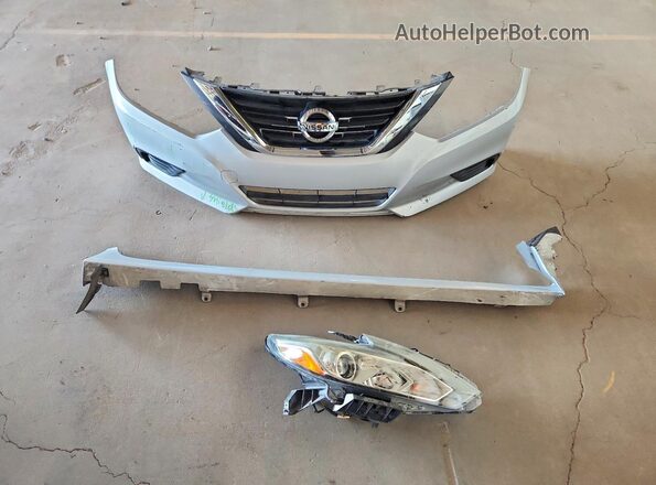 1N4AL3AP8HN345659 2017 NISSAN ALTIMA Серебряный Вид подкапотного пространства