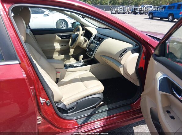 1N4AL3AP8JC189169 2018 NISSAN ALTIMA Red Front interior view