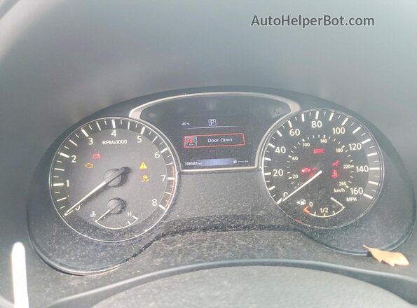 1N4AL3AP8JC265280 2018 NISSAN ALTIMA Серый Вид щитка приборов