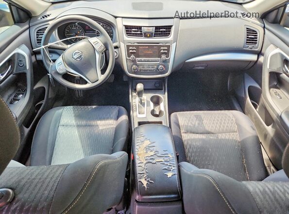 1N4AL3AP8JC284086 2018 NISSAN ALTIMA Black წინა პანელის ხედი
