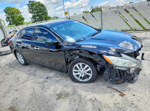 1N4AL3AP8JC284086 2018 NISSAN ALTIMA Black წინა მარჯვენა