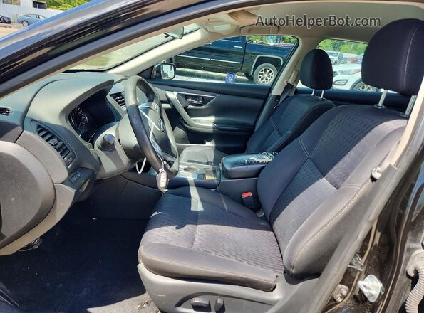1N4AL3AP8JC284086 2018 NISSAN ALTIMA Black წინა სალონის ხედი
