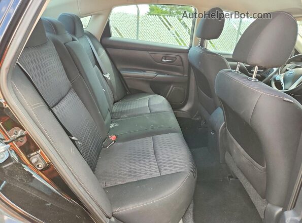 1N4AL3AP8JC284086 2018 NISSAN ALTIMA Black უკანა სავარძლების ხედი