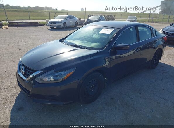 1N4AL3AP9GC202603 2016 NISSAN ALTIMA Черный Передняя левая четверть