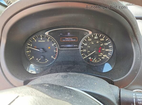 1N4AL3AP9GC234600 2016 NISSAN ALTIMA Gray ხელსაწყოთა პანელის ხედი