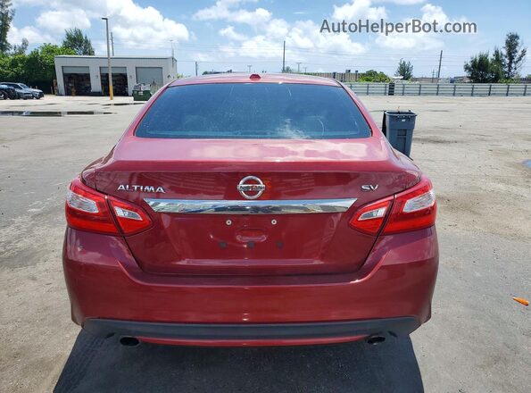 1N4AL3AP9GC241000 2016 NISSAN ALTIMA Red Вид ззаду