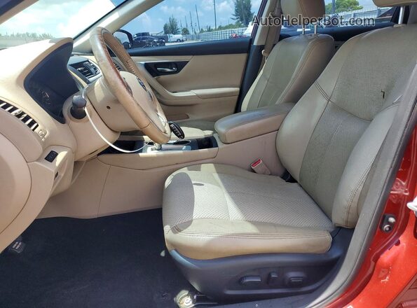 1N4AL3AP9GC241000 2016 NISSAN ALTIMA Red Вид салону спереду