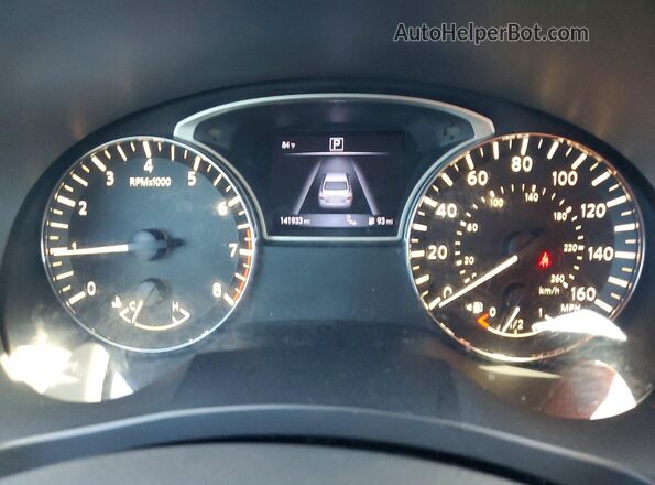 1N4AL3AP9HC264956 2017 NISSAN ALTIMA Silver Instrument cluster view
