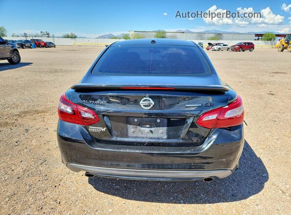 1N4AL3AP9JC186121 2018 NISSAN ALTIMA Black Widok z tyłu