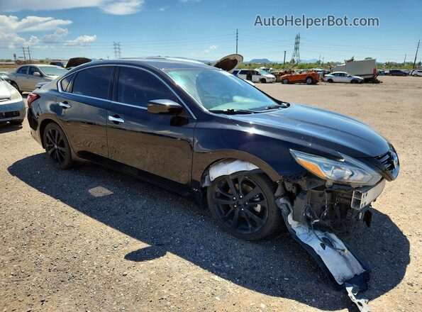 1N4AL3AP9JC186121 2018 NISSAN ALTIMA Black Przód prawy