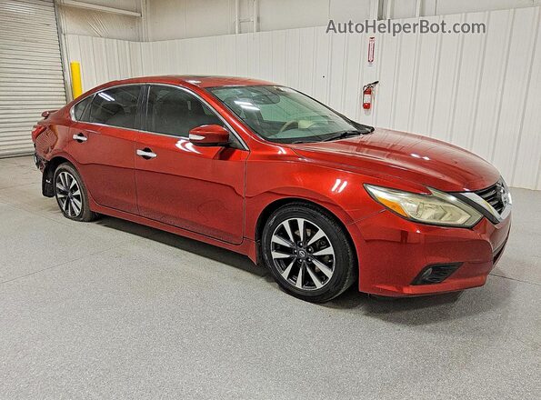 1N4AL3APXGC112571 2016 NISSAN ALTIMA Красный Передняя правая четверть