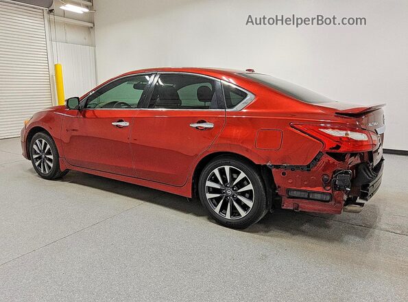 1N4AL3APXGC112571 2016 NISSAN ALTIMA Красный Задняя левая четверть