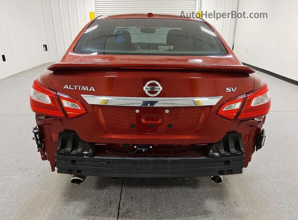 1N4AL3APXGC112571 2016 NISSAN ALTIMA Красный Вид сзади
