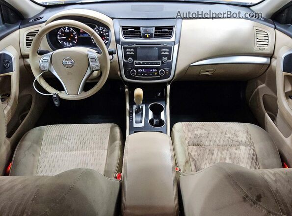 1N4AL3APXGC112571 2016 NISSAN ALTIMA Красный Вид панели приборов