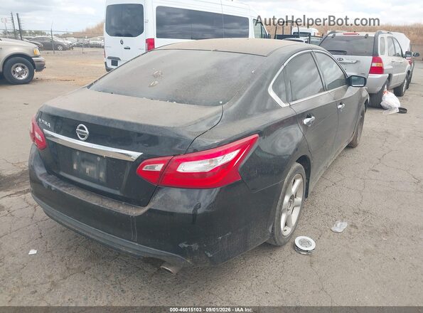 1N4AL3APXGC195631 2016 NISSAN ALTIMA Черный Задняя правая четверть