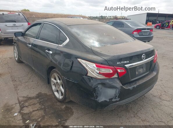 1N4AL3APXGC195631 2016 NISSAN ALTIMA Черный Задняя левая четверть