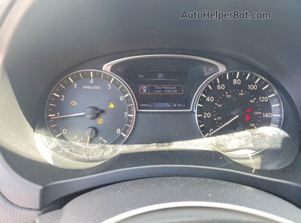 1N4AL3APXHC205690 2017 NISSAN ALTIMA Blue Instrument cluster view