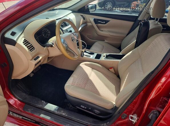 1N4AL3APXHC233814 2017 NISSAN ALTIMA Red Սալոնի դիմացի տեսք