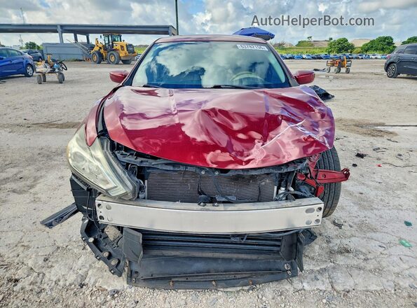 1N4AL3APXHC233814 2017 NISSAN ALTIMA Red Դիմացի տեսք