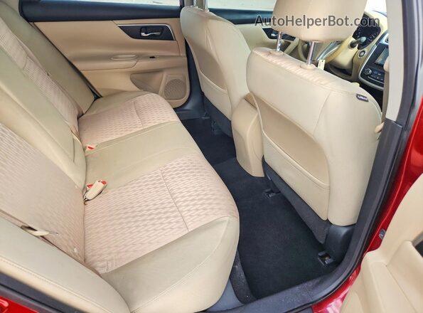 1N4AL3APXHC233814 2017 NISSAN ALTIMA Red Հետևի նստատեղերի տեսք