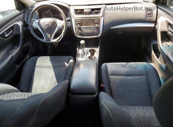 1N4AL3APXHC474725 2017 NISSAN ALTIMA Gray წინა პანელის ხედი