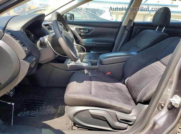 1N4AL3APXHC474725 2017 NISSAN ALTIMA Gray წინა სალონის ხედი