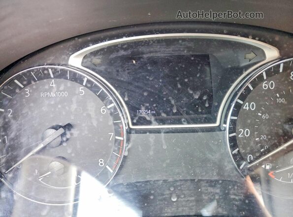 1N4AL3APXHC484090 2017 NISSAN ALTIMA Black Widok zestawu wskaźników