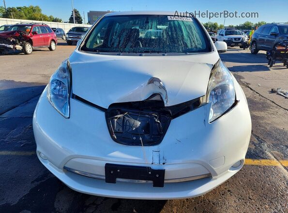1N4AZ0CP2GC303864 2016 NISSAN LEAF Белый Вид спереди