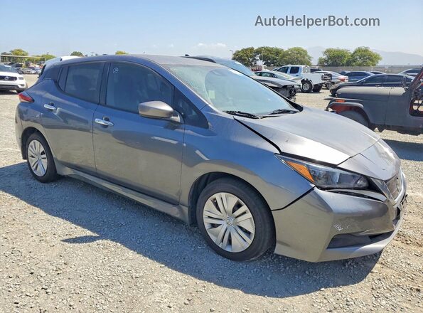 1N4AZ1BP8LC310917 2020 NISSAN LEAF Серый Передняя правая четверть