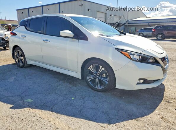 1N4AZ1CP9LC309449 2020 NISSAN LEAF White Przód prawy