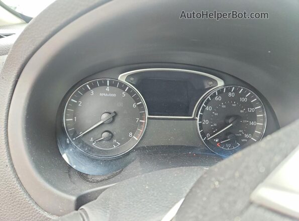 1N4BL3AP2JC220775 2018 NISSAN ALTIMA White Vista del cuadro de instrumentos