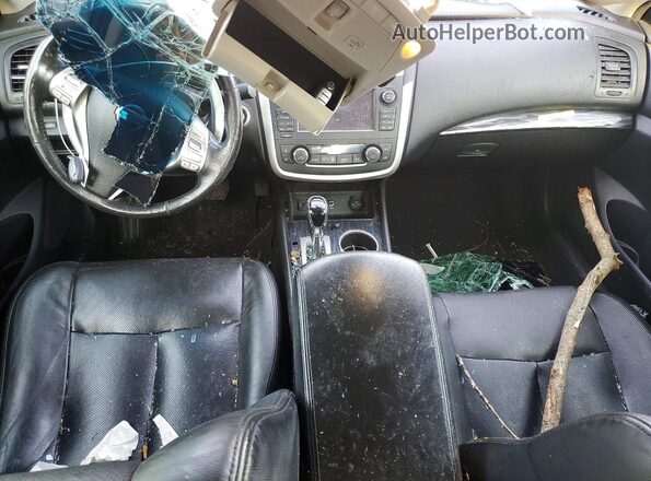 1N4BL3AP5GC168843 2016 NISSAN ALTIMA Black Вид панелі приладів