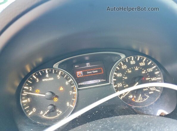 1N4BL3AP5GC168843 2016 NISSAN ALTIMA Black Вид щитка приладів