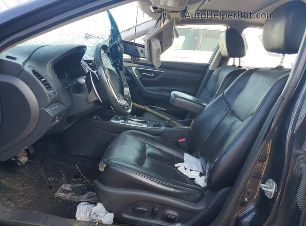 1N4BL3AP5GC168843 2016 NISSAN ALTIMA Black Вид салону спереду
