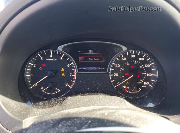 1N4BL3AP7HC281162 2017 NISSAN ALTIMA Black ხელსაწყოთა პანელის ხედი