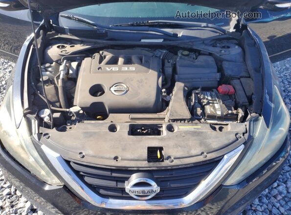 1N4BL3AP7HC281162 2017 NISSAN ALTIMA Black უკანა სალონის ხედი