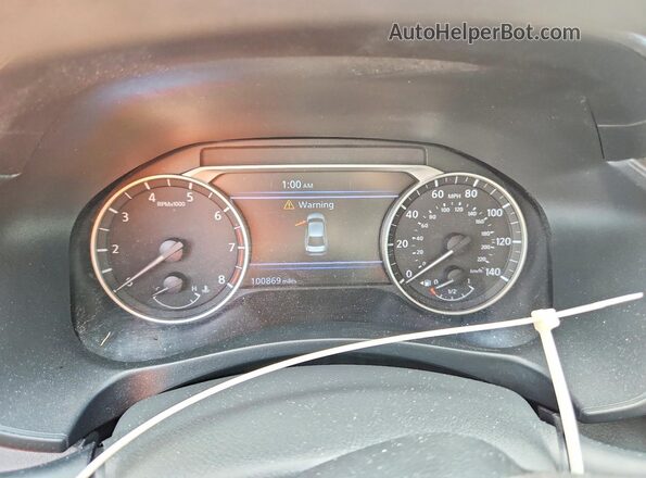1N4BL4BV0KC153548 2019 NISSAN ALTIMA Blue Widok zestawu wskaźników