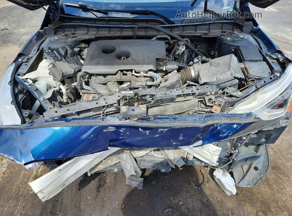 1N4BL4BV0KC153548 2019 NISSAN ALTIMA Blue Widok wnętrza z tyłu
