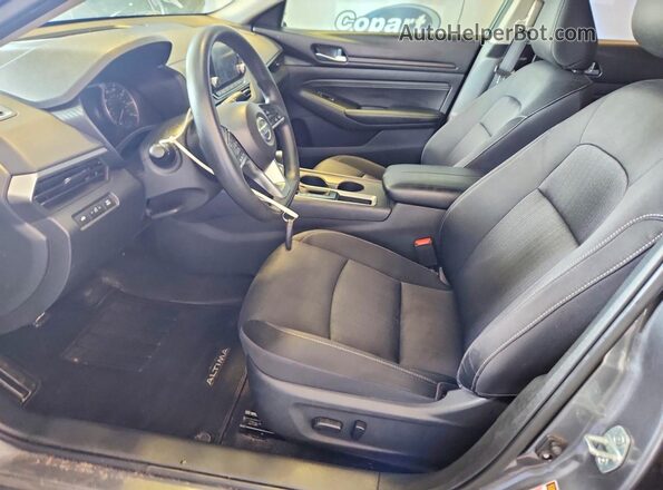 1N4BL4BV0KC167143 2019 NISSAN ALTIMA Серый Вид салона спереди