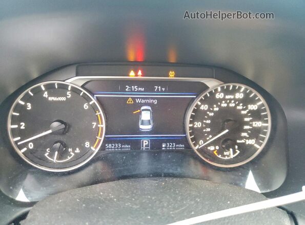1N4BL4BV0LC167144 2020 NISSAN ALTIMA Серый Вид щитка приборов