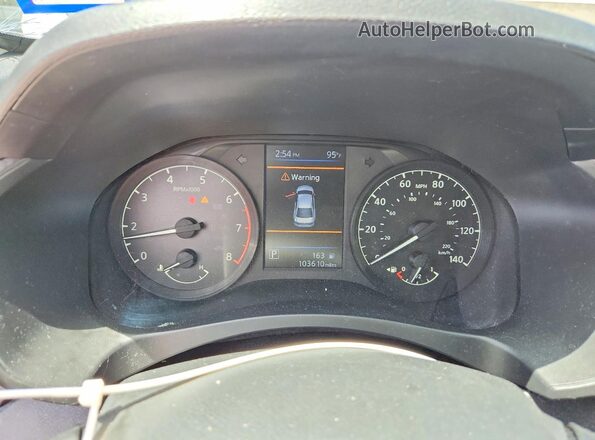 1N4BL4BV0MN313564 2021 NISSAN ALTIMA White Instrument cluster view
