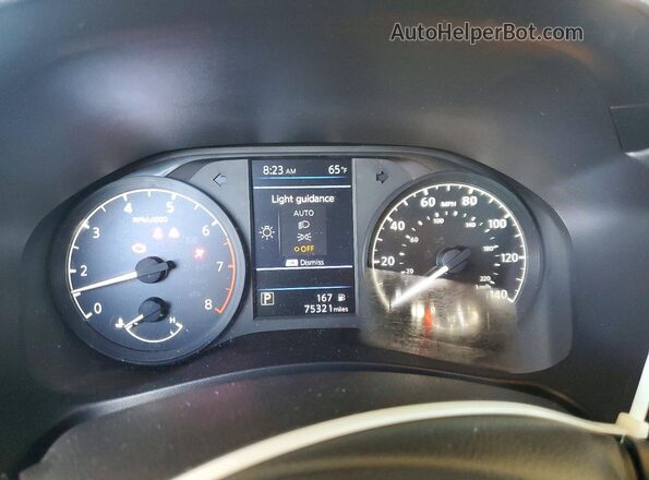 1N4BL4BV0MN416595 2021 NISSAN ALTIMA Черный Вид щитка приборов