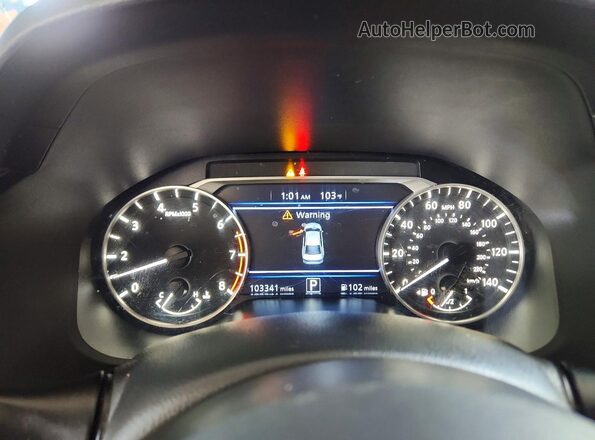 1N4BL4BV2LC239008 2020 NISSAN ALTIMA Серый Вид щитка приборов