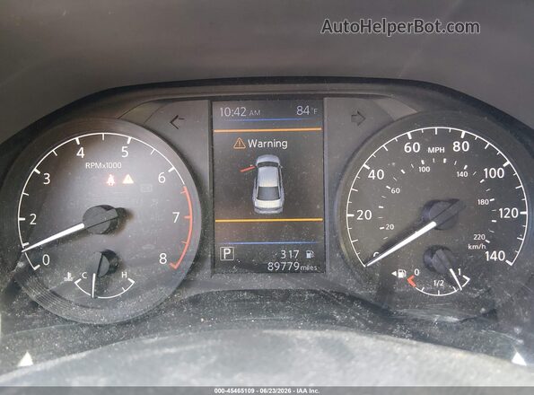 1N4BL4BV3NN385943 2022 NISSAN ALTIMA Black Widok tylnych siedzeń
